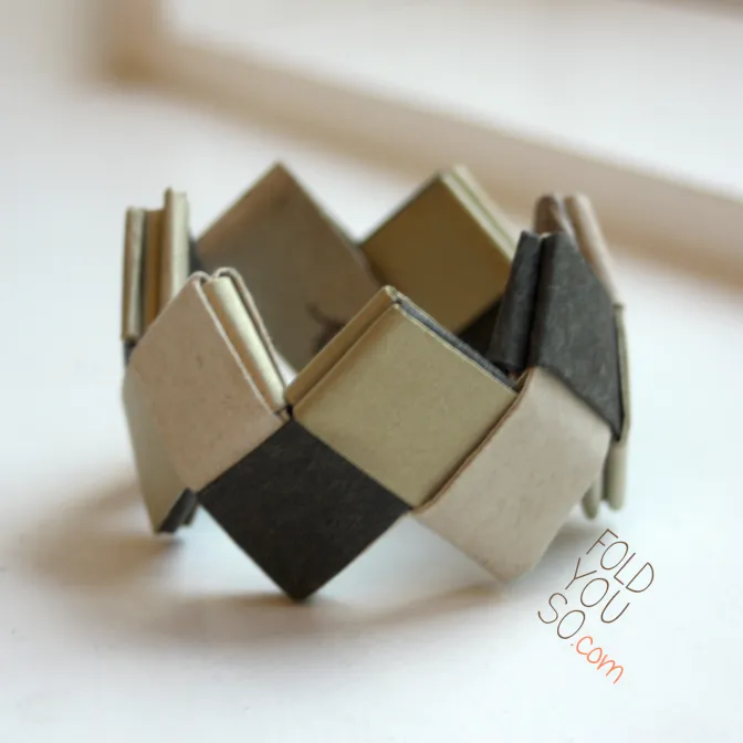 Origami bracelet