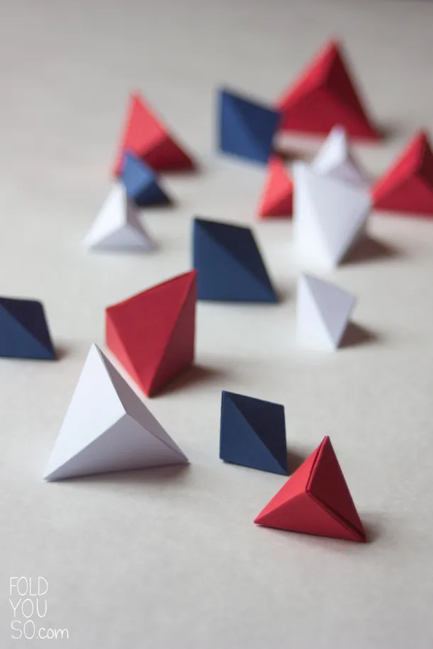 RedWhiteBlueCraneEggs - FoldYouSo! 