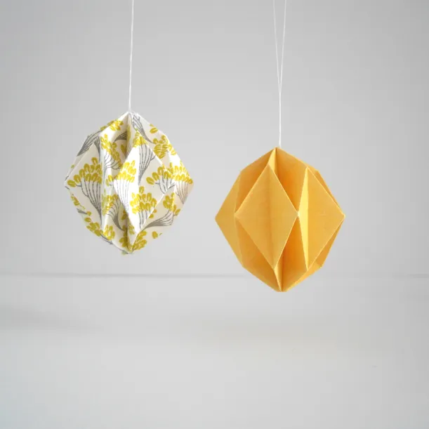Origami Easter eggs