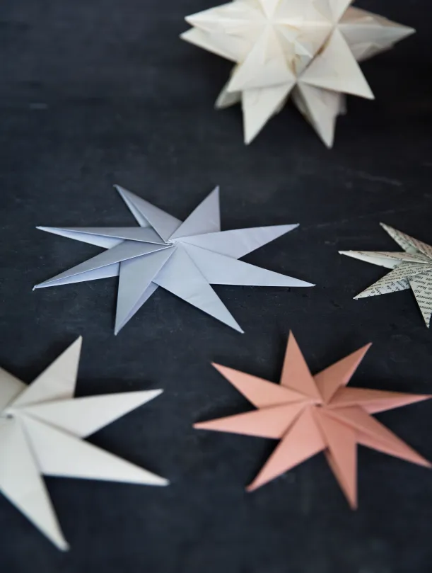 How about decorating with Paolo Bascetta's stars for Christmas?  