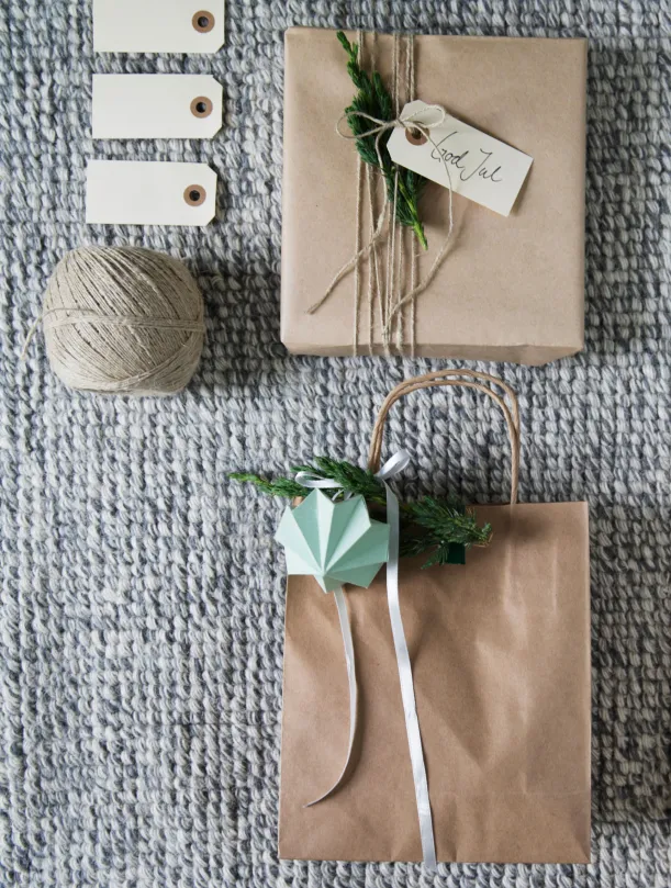 Origami gift wrap 